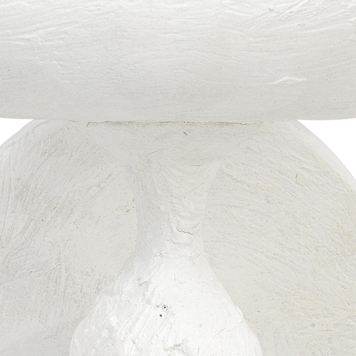 Jamie Young Concord Wall Sconce, White Plaster