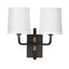 Jamie Young Lawton 2-Light Arm Wall Sconce