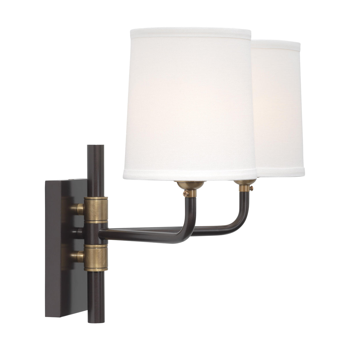 Jamie Young Lawton 2-Light Arm Wall Sconce