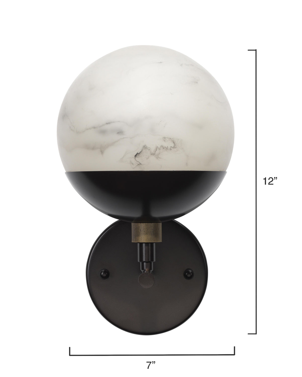 Jamie Young Metro Alabaster Wall Sconce