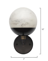 Jamie Young Metro Alabaster Wall Sconce