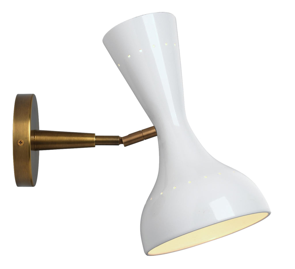 Jamie Young Pisa White Wall Sconces