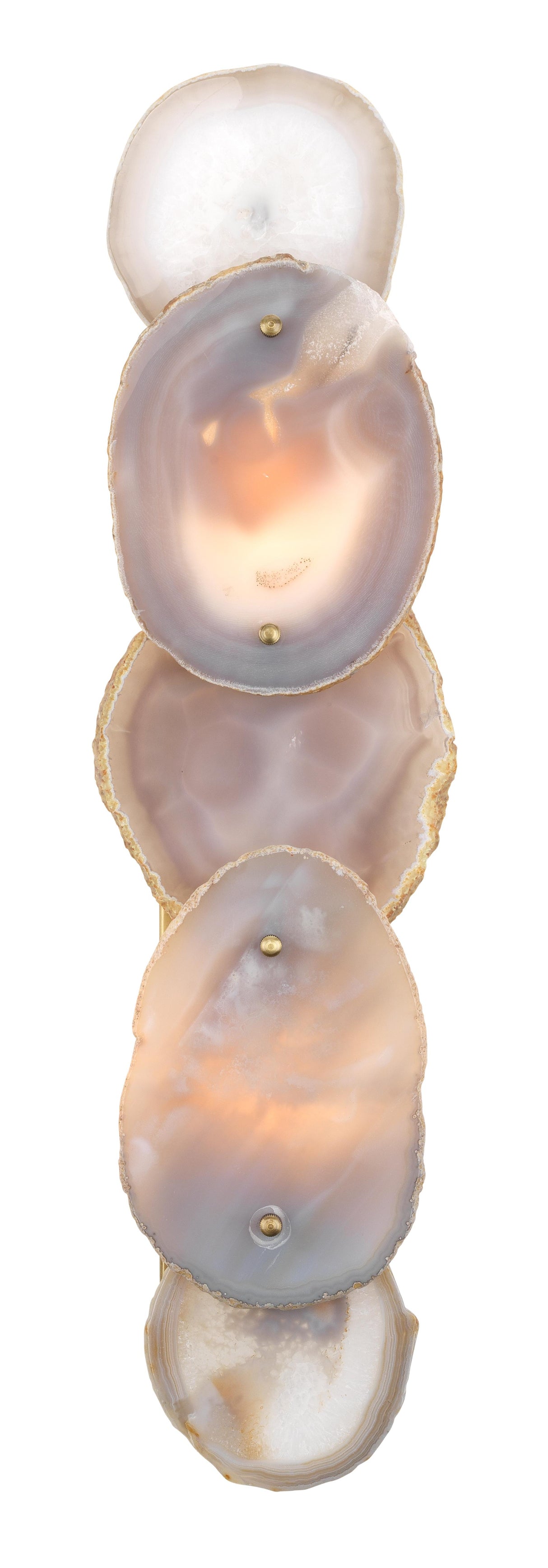 Jamie Young Trinity Wall Sconce, Agate