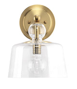 Jamie Young Hudson Glass Wall Sconce, Brass