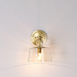 Jamie Young Hudson Glass Wall Sconce, Brass