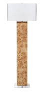 Jamie Young Parallel Burl Wood Floor Lamp