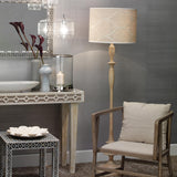 Jamie Young Petite Paro 1-Light Wood Floor Lamp