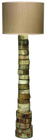 Jamie Young Stacked Horn 1-Light Floor Lamp
