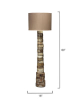 Jamie Young Stacked Horn 1-Light Floor Lamp
