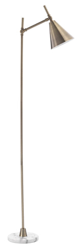Jamie Young Kennedy Iron Floor Lamp, Brass