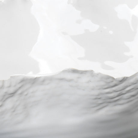 Jamie Young Fleur Ceramic Decorative Bowls (Set of 3), White