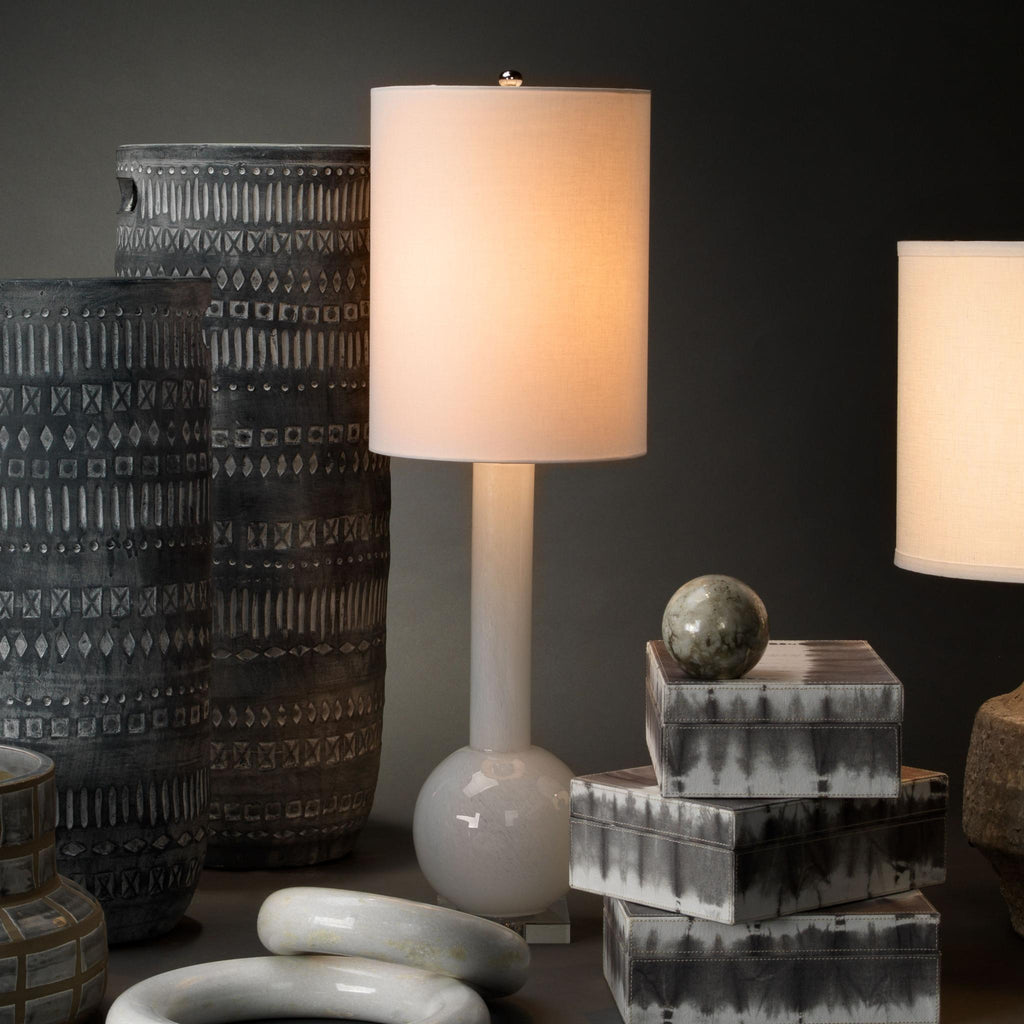 Jamie Young Studio White Table Lamps
