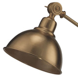Jamie Young Wallace Antique Brass Table Lamps