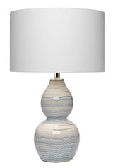 Jamie Young Catalina Ceramic Wave Table Lamp