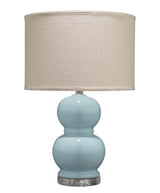 Jamie Young Bubble Ceramic Table Lamp, Blue