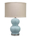 Jamie Young Bubble Ceramic Table Lamp, Blue