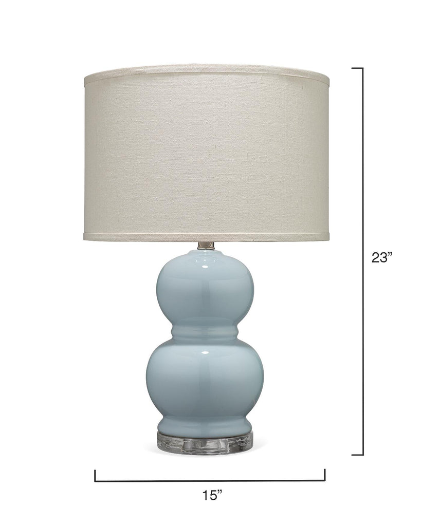 Jamie Young Bubble Light Blue Table Lamps
