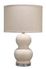 Jamie Young Bubble Ceramic Table Lamp, Cream