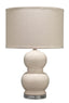 Jamie Young Bubble Ceramic Table Lamp, Cream