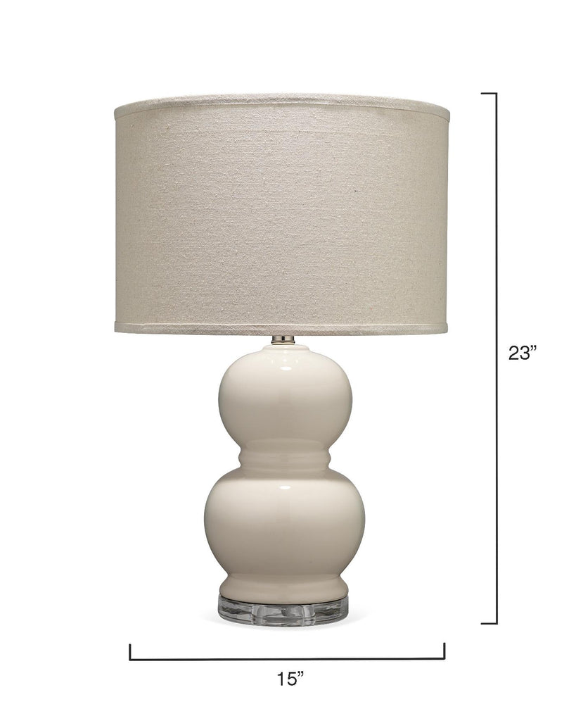 Jamie Young Bubble Cream Table Lamps