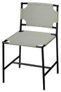 Jamie Young Asher Leather Dining Chair, Grey