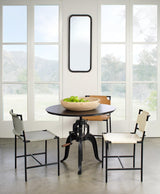 Jamie Young Asher Leather Dining Chair, Grey