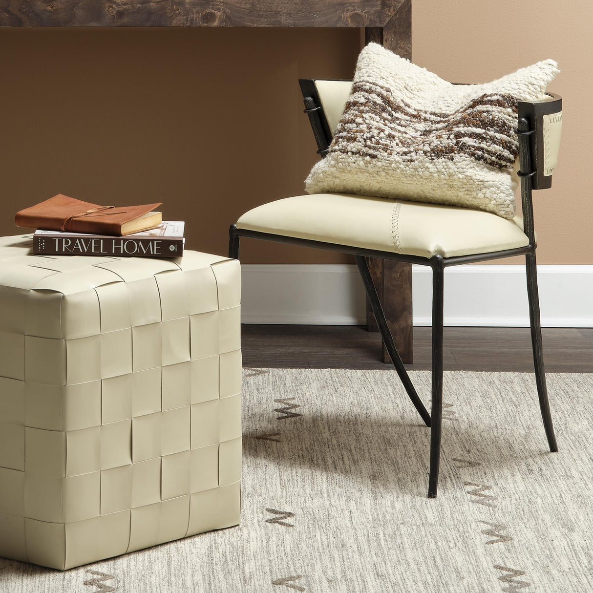 Jamie Young Nevado Leather Chair