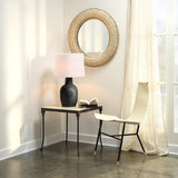 Jamie Young Nevado Leather Side Table