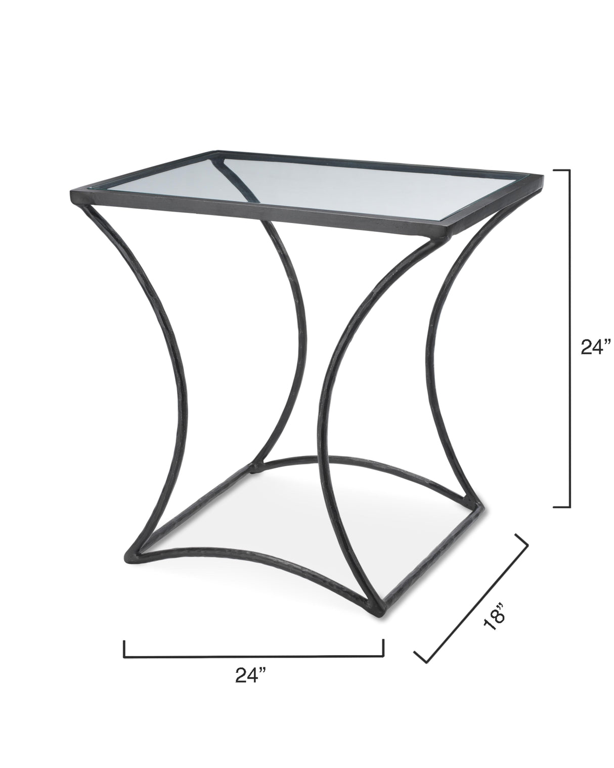 Jamie Young Kai Iron Side Table