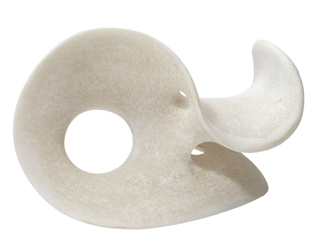 Jamie Young Amorphous Resin Decorative Table Object, White