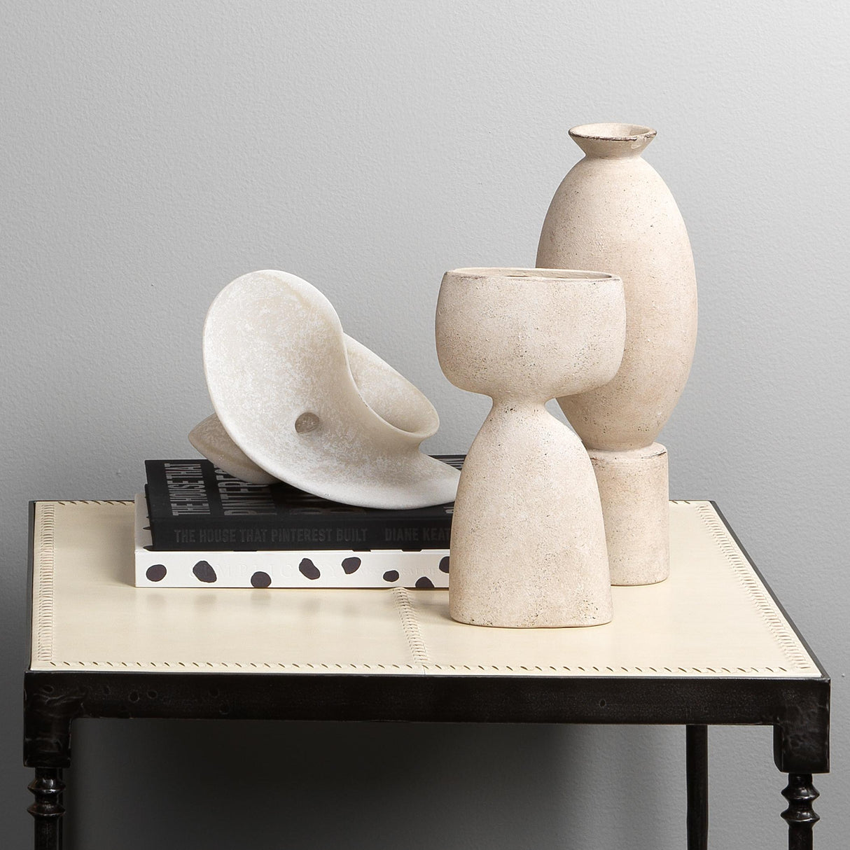 Jamie Young Amorphous Resin Decorative Table Object, White