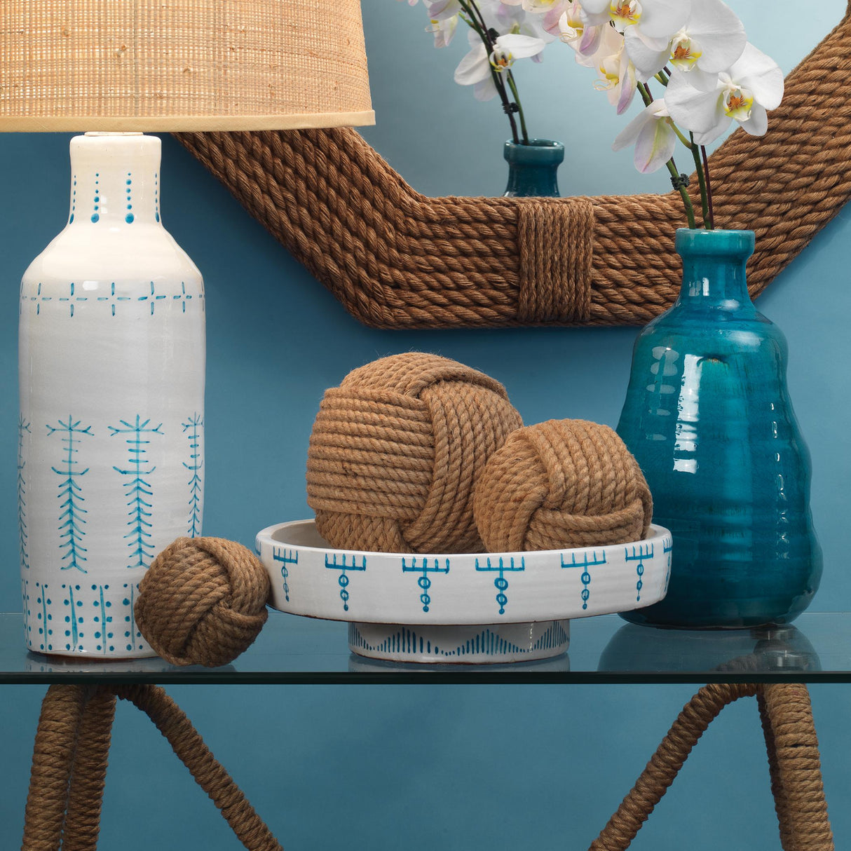 Jamie Young Jute Spheres (Set of 3)