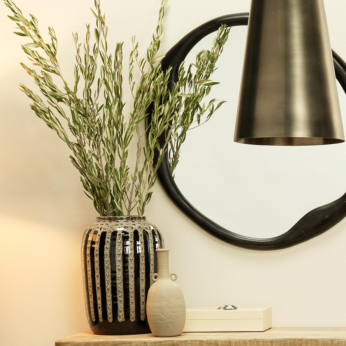 Jamie Young Barnaby Ceramic Decorative Vase