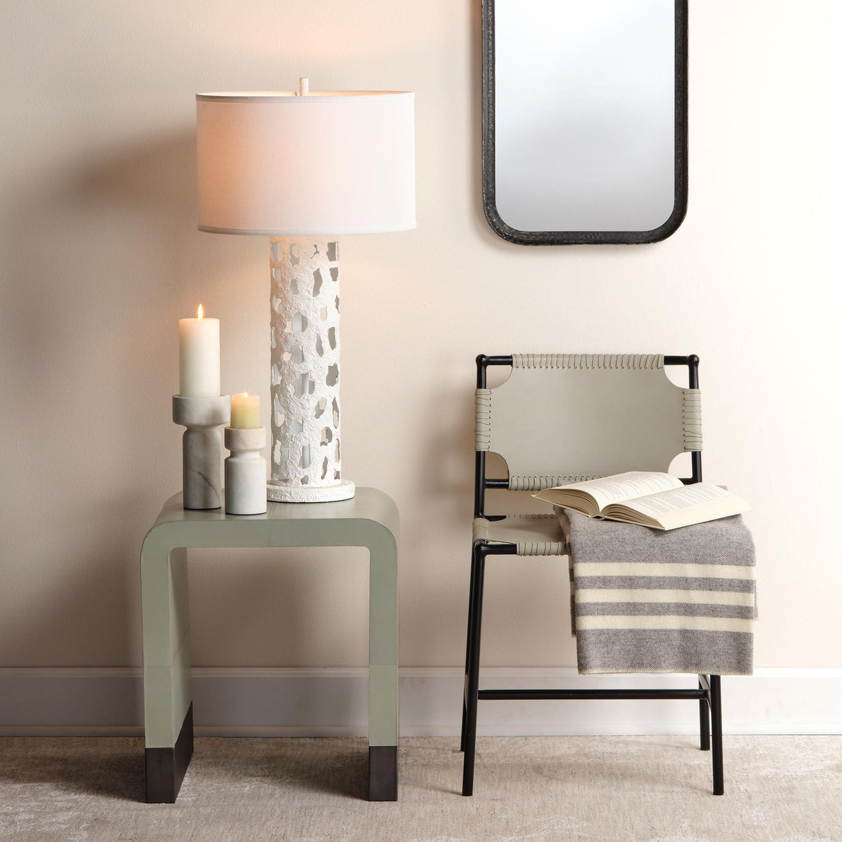 Jamie Young Daphne Marble Candleholder