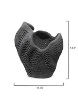 Jamie Young Eclipse Porcelain Decorative Vase, Black