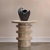 Jamie Young Eclipse Porcelain Decorative Vase, Black