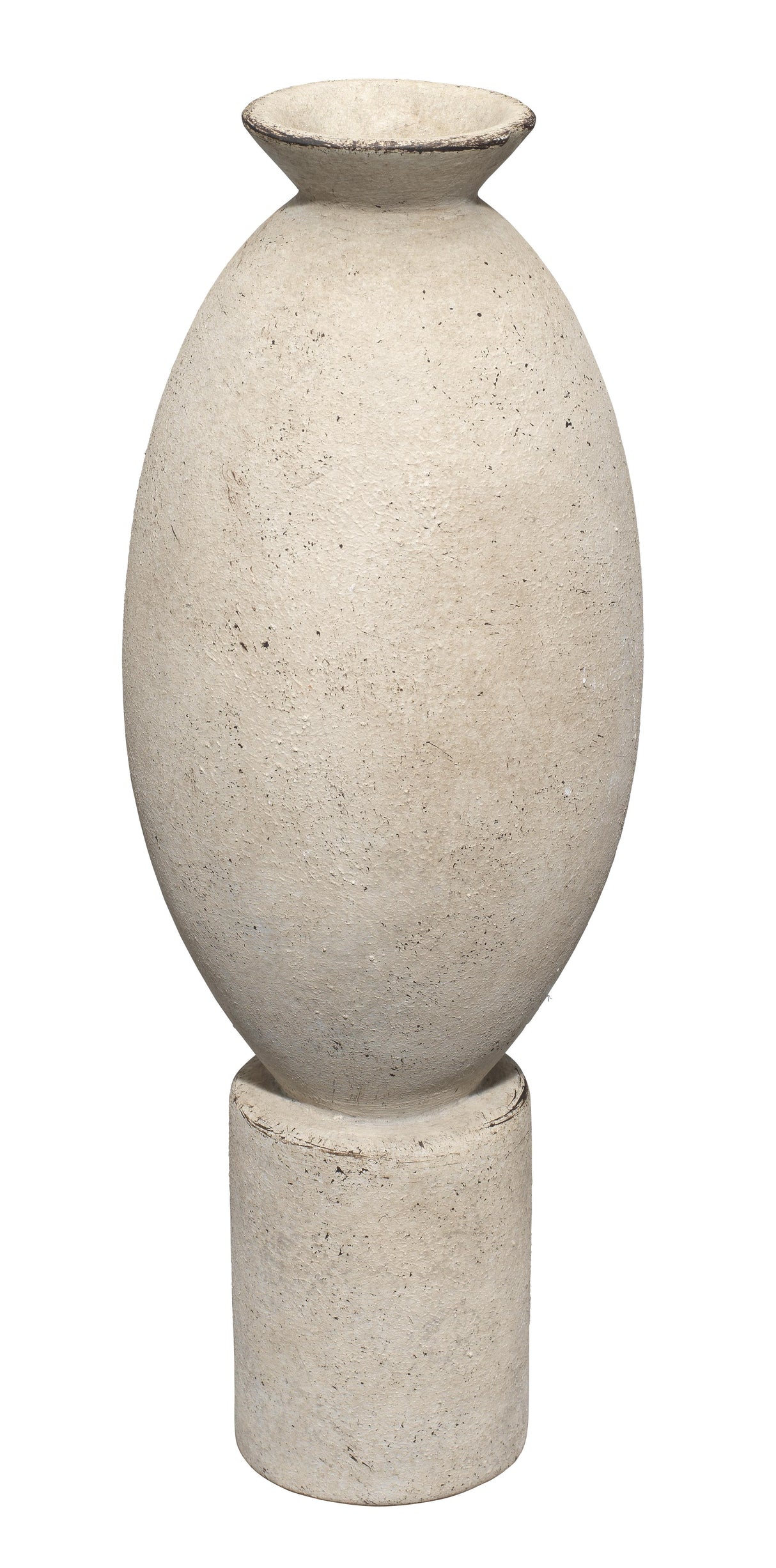 Jamie Young Elavated Ceramic Decorative Vase, Off White