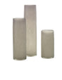 Jamie Young Gwendolyn Hand Blown Glass Vases (Set of 3), Grey