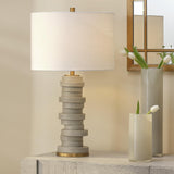 Jamie Young Gwendolyn Hand Blown Glass Vases (Set of 3), Grey