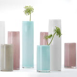 Jamie Young Gwendolyn Hand Blown Vases (Set of 3) Pink Accents