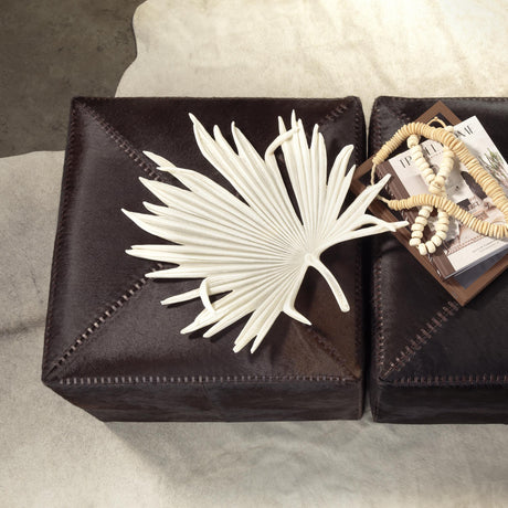 Jamie Young Island Leaf Resin Decorative Object