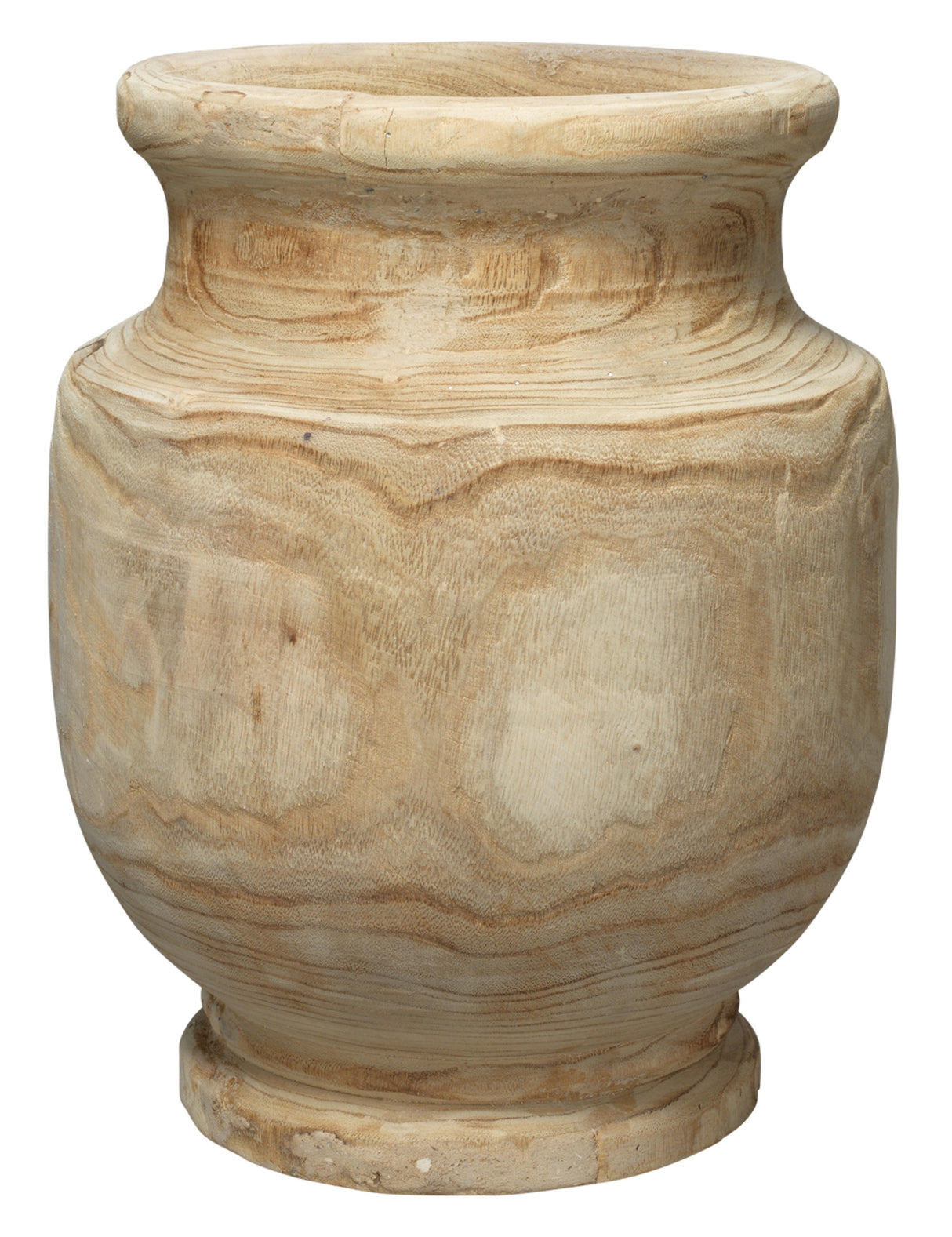 Jamie Young Laguna Wooden Decorative Vase