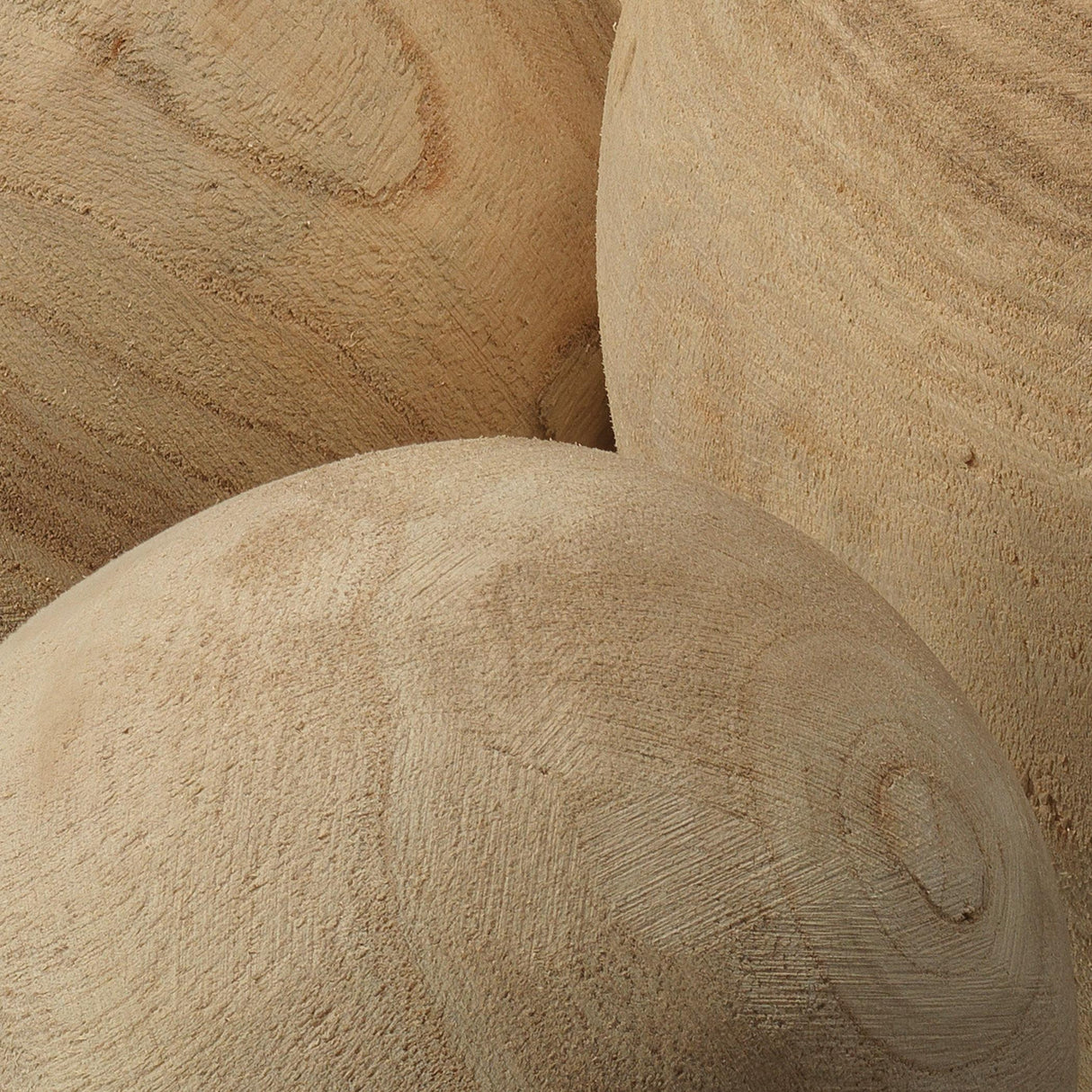 Jamie Young Malibu Wood Spheres (set of 3)