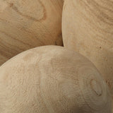 Jamie Young Malibu Wood Spheres (set of 3)