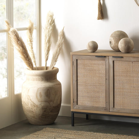 Jamie Young Malibu Wood Spheres (set of 3)