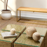 Jamie Young Malibu Wood Spheres (set of 3)