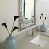 Jamie Young Minx Decorative Glass Vases (set of 2), Grey