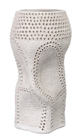 Jamie Young Night Sky Porcelain Decorative Vase, White