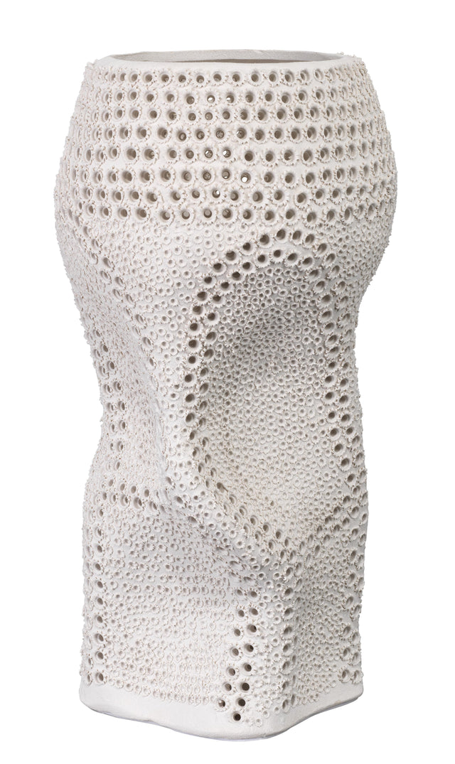 Jamie Young Night Sky Porcelain Decorative Vase, White