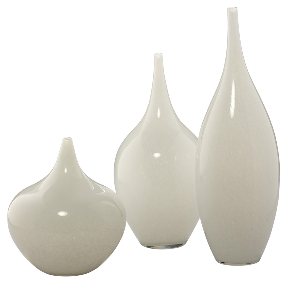 Jamie Young Nymph Decorative Glass Vases (set of 3)